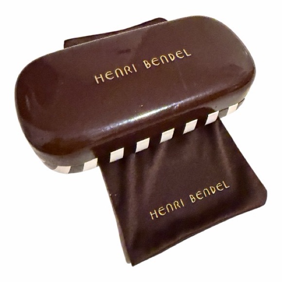 Henri Bendel Black and Gray Cat-Eye Sunglasses - Picture 6 of 6